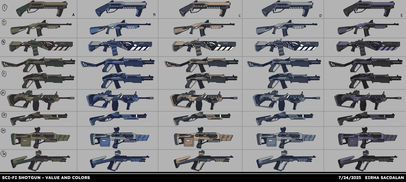 Shotgun Color Scheme Variation